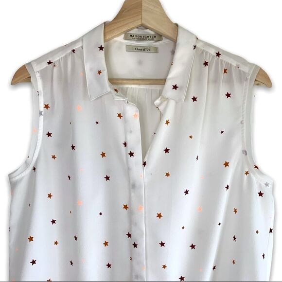 Mason Scotch (Class of ‘77) Star Print Blouse - Picture 4 of 11